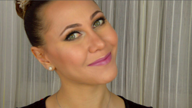 Maquillage mariage violet