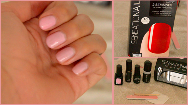 vernis semi permanent kit sensationail