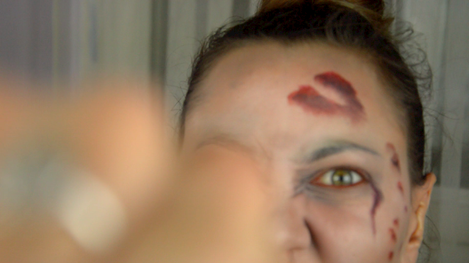 maquillage walking dead