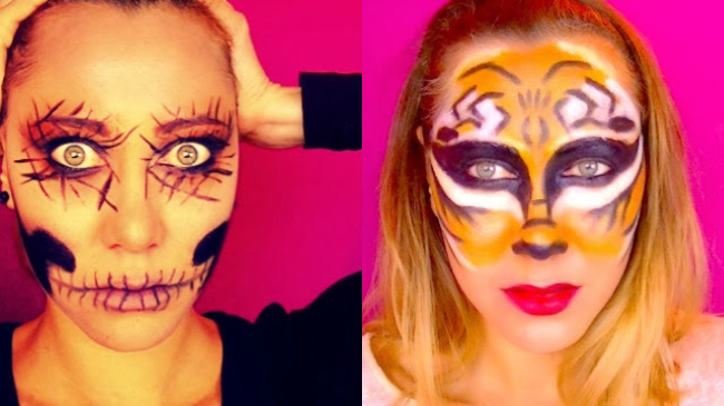 maquillages halloween colas hood