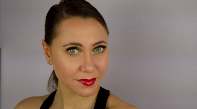 maquillage kim kardashian rose gold rouge