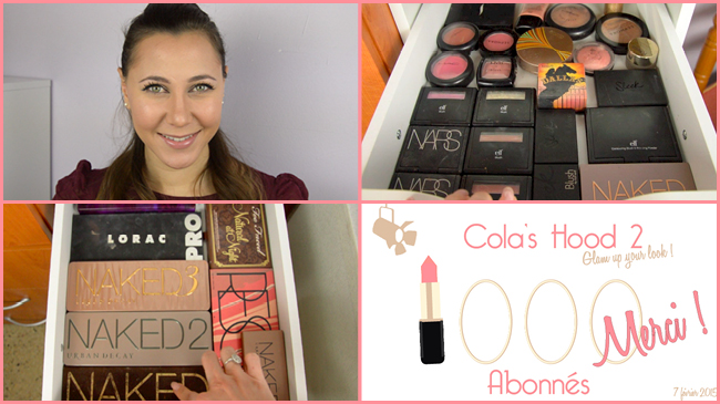 mon rangement maquillage colashood