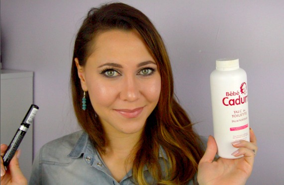 talc et cils