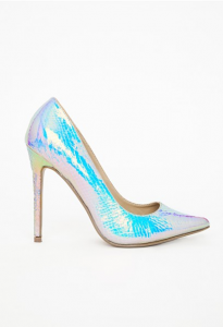 escarpins holographiques miss guided