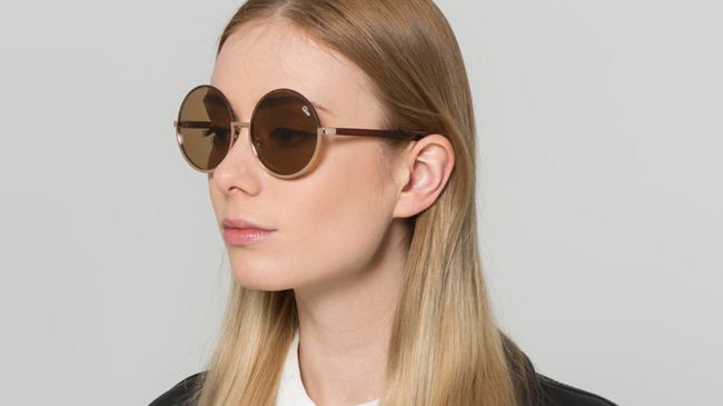 lunettes de soleil ronde