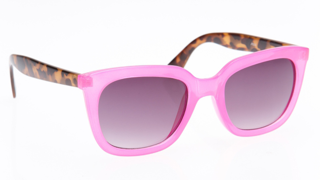 lunettes de soleil rose originales