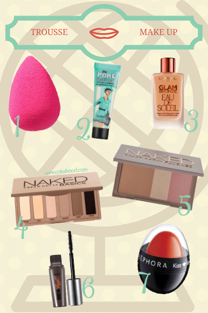 ma trousse make up en voyage