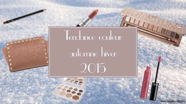 Couleur automne hiver 2015