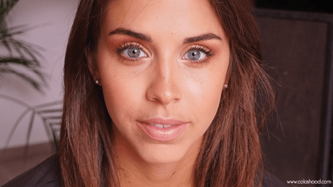 makeup automne pour yeux bleus