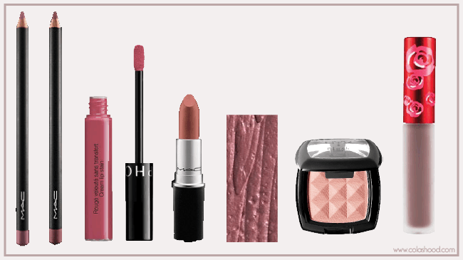 maquillage mauve pour hiver 2015