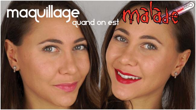 maquillage de malade