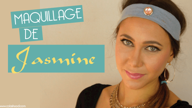 maquillage princesse jasmine halloween