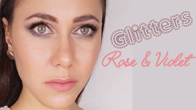 maquillage rose et violet 
