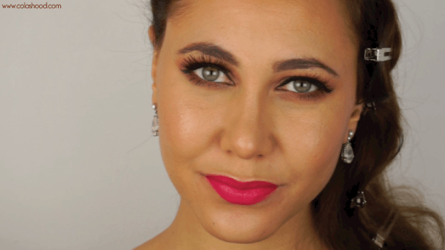 maquillage femme fatale moderne