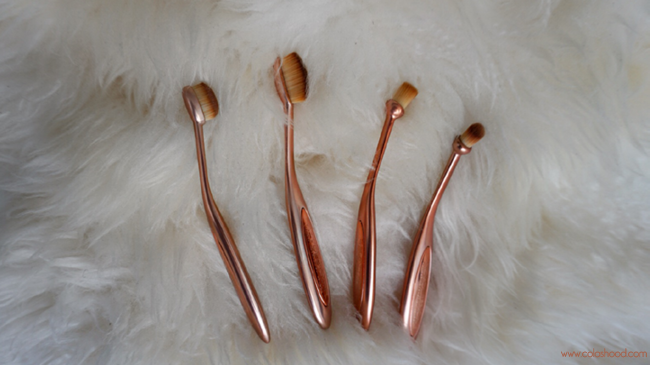makeup révolution pinceaux yeux