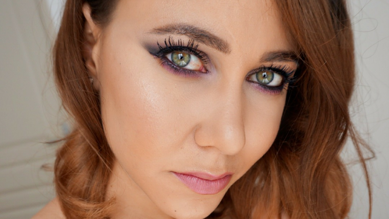 maquillage violet automne 2016