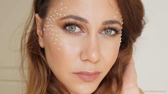 maquillage glamour halloween