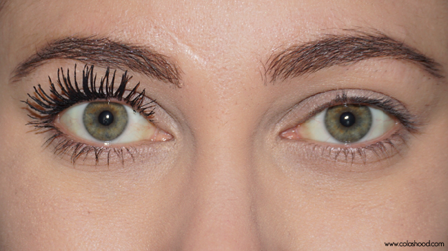 colossal big shot mascara avant après