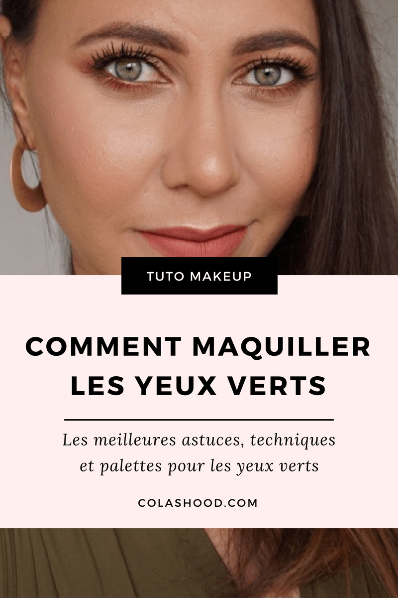 TUTO MAQUILLAGE YEUX VERTS-PinTEREST