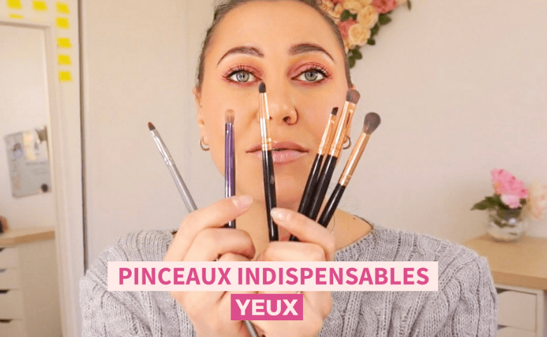 pinceaux indispensables yeux